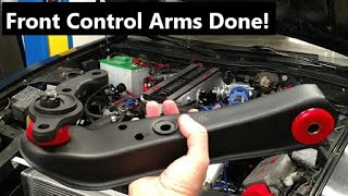 Ep.92 300zx Turbo Build Z31 Front control arms ( Part 20 )