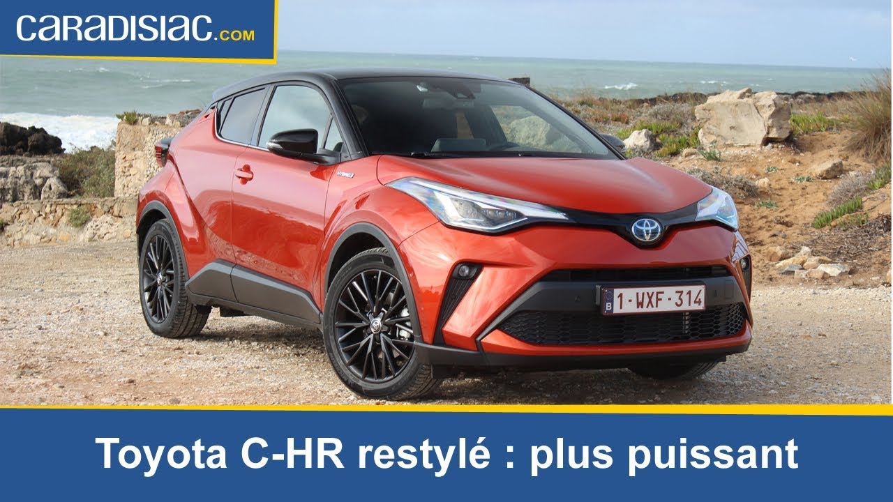 Essai -Toyota C-HR restylé : plus de puissance