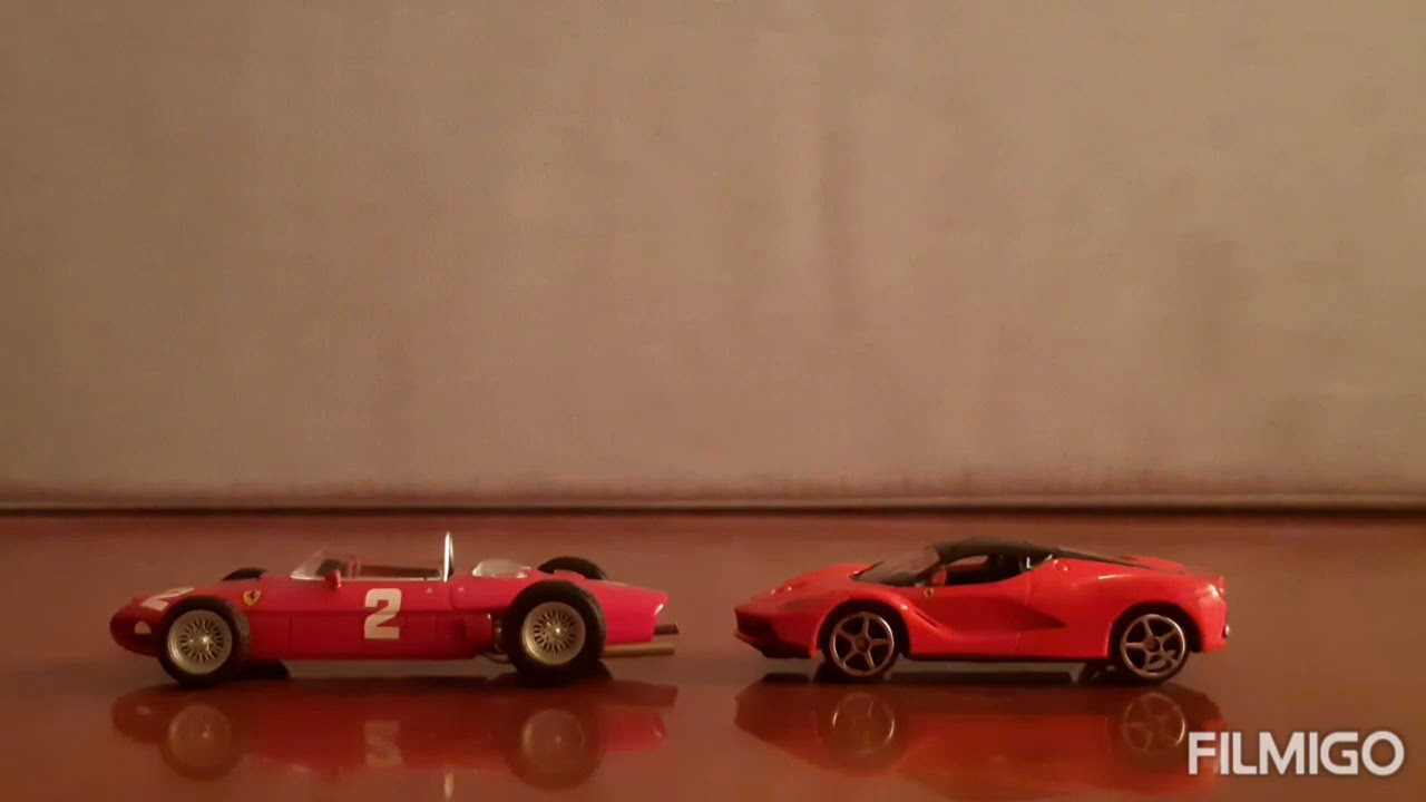 FERRARI COLLECTION LAFERRARI 2013/16 VS FERRARI 156 F1 1961