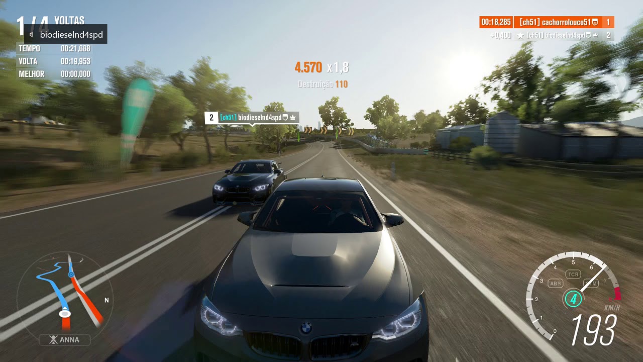 FORZA HORAZON 3 A segunda parte  BMW M4 VS BMW M4