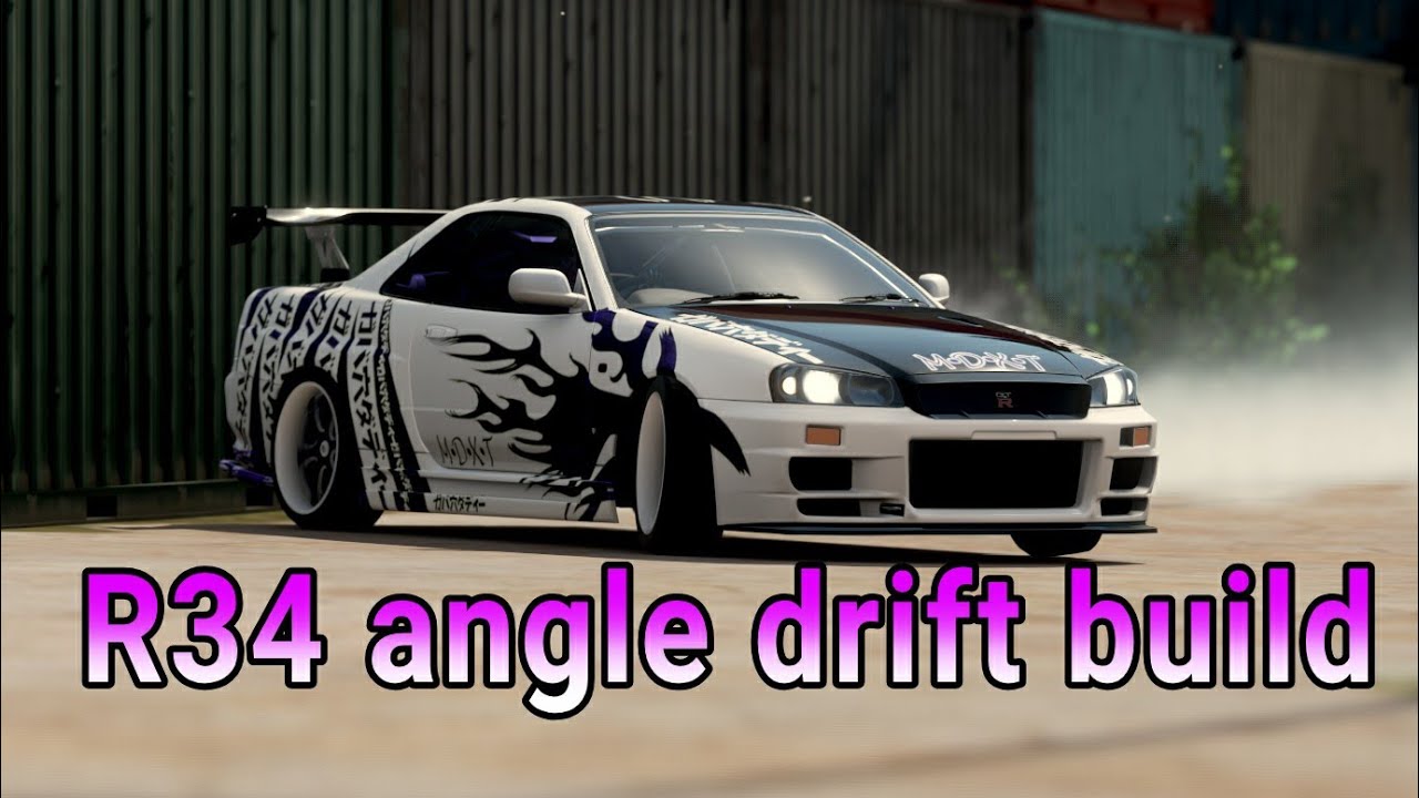 Forza Horizon 4 | Angle drift build Nissan GT-R R34