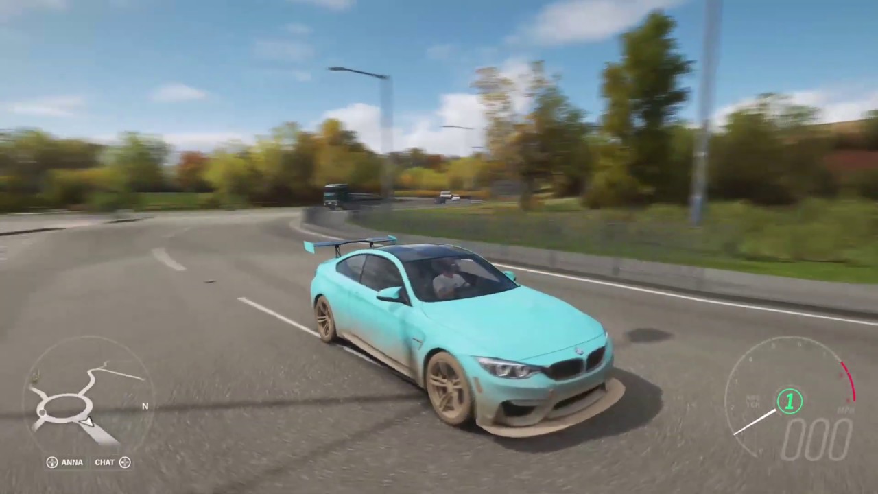 Forza Horizon 4 BMW M4 Top Speed Run (Almost Died!)