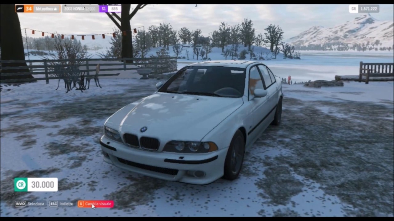 Forza Horizon 4 - BMW M5 E39 - GamePlay