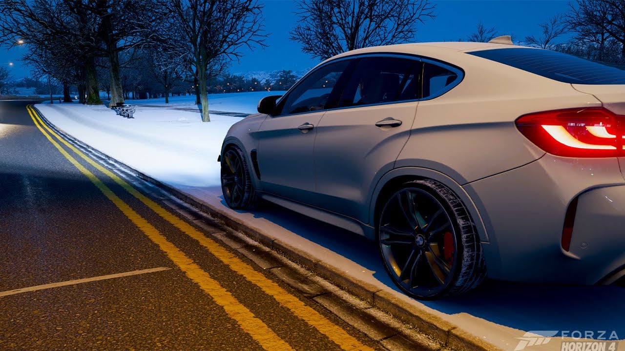 Forza Horizon 4 –  BMW X6 M 2015 | 1080p60FPS (NO COMMENTARY)Test drive in snow
