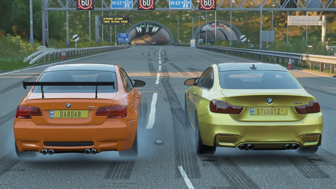 Forza Horizon 4 Drag Race – BMW M3 GTS vs BMW M4