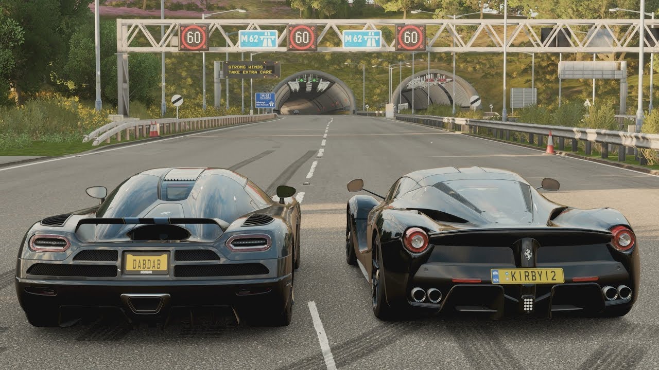 Forza Horizon 4 Drag Race – Koenigsegg Agera VS Ferrari LaFerrari