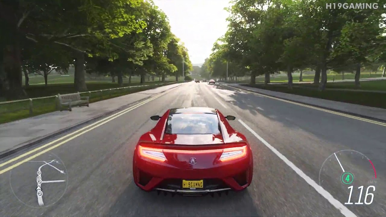 Forza Horizon 4  🍁🍋  Honda NSX Gameplay   Realistic Driving 🚗