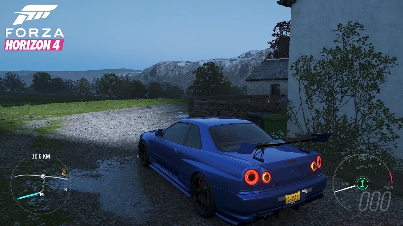 Forza Horizon 4 – NISSAN SKYLINE GTR R34 – gameplay 1080p60Fps