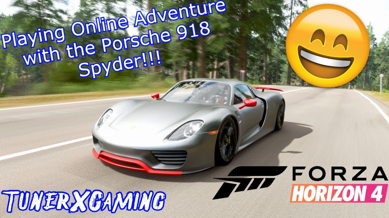 Forza Horizon 4 – Online Adventure Road Racing with the Porsche 918 Spyder!!!
