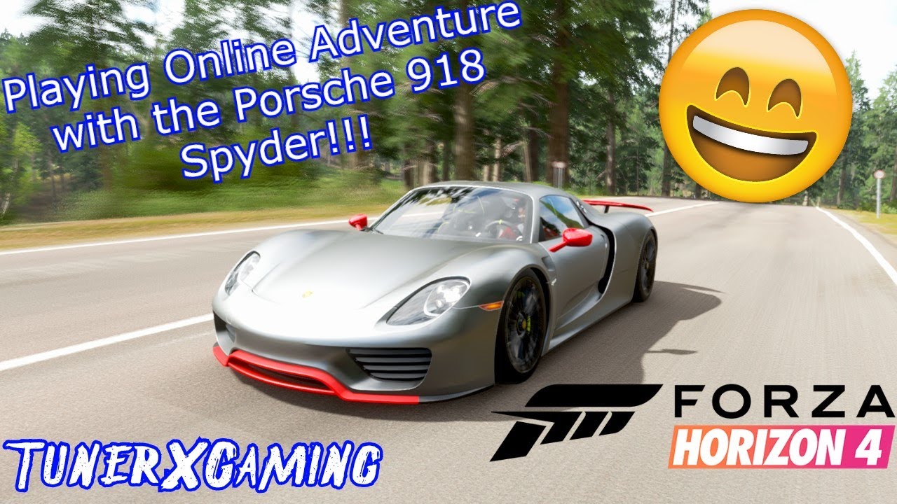 Forza Horizon 4 - Online Adventure Road Racing with the Porsche 918 Spyder!!!