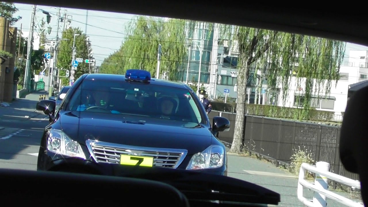 名古屋で開催 G20 警備訓練に遭遇 車に「Z」マーク付けてる覆面パトカー