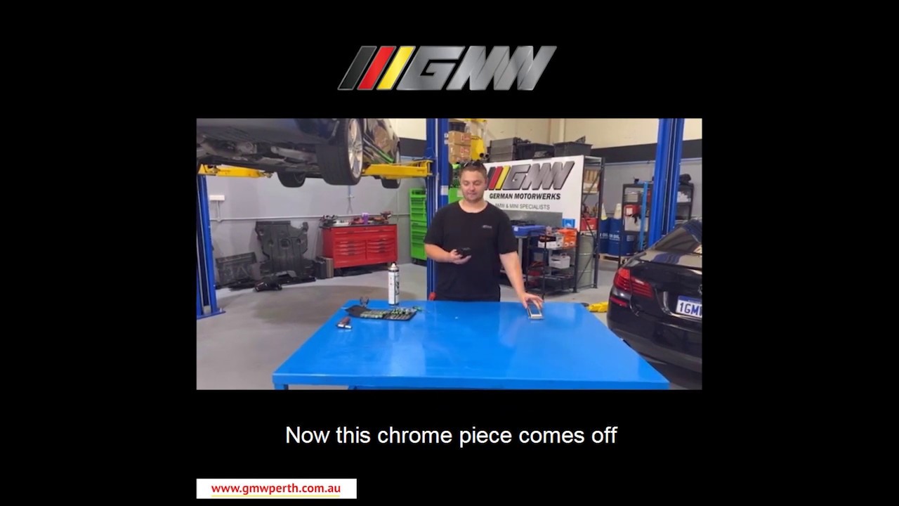 GMW Hand Brake Repair BMW X5 & X6