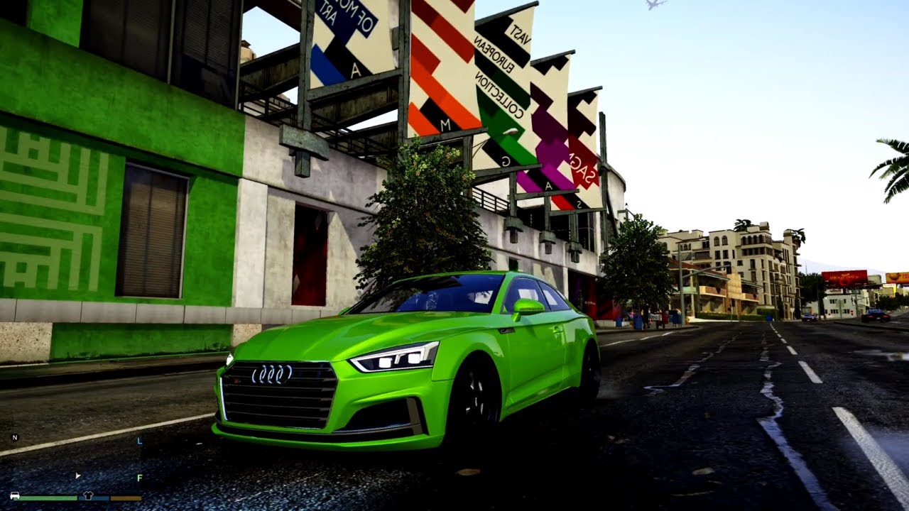 GTA 5 4k NEW CAR MODS AUDI S5, AUDI RS6 AVANT, PORSCHE 918 Spyder