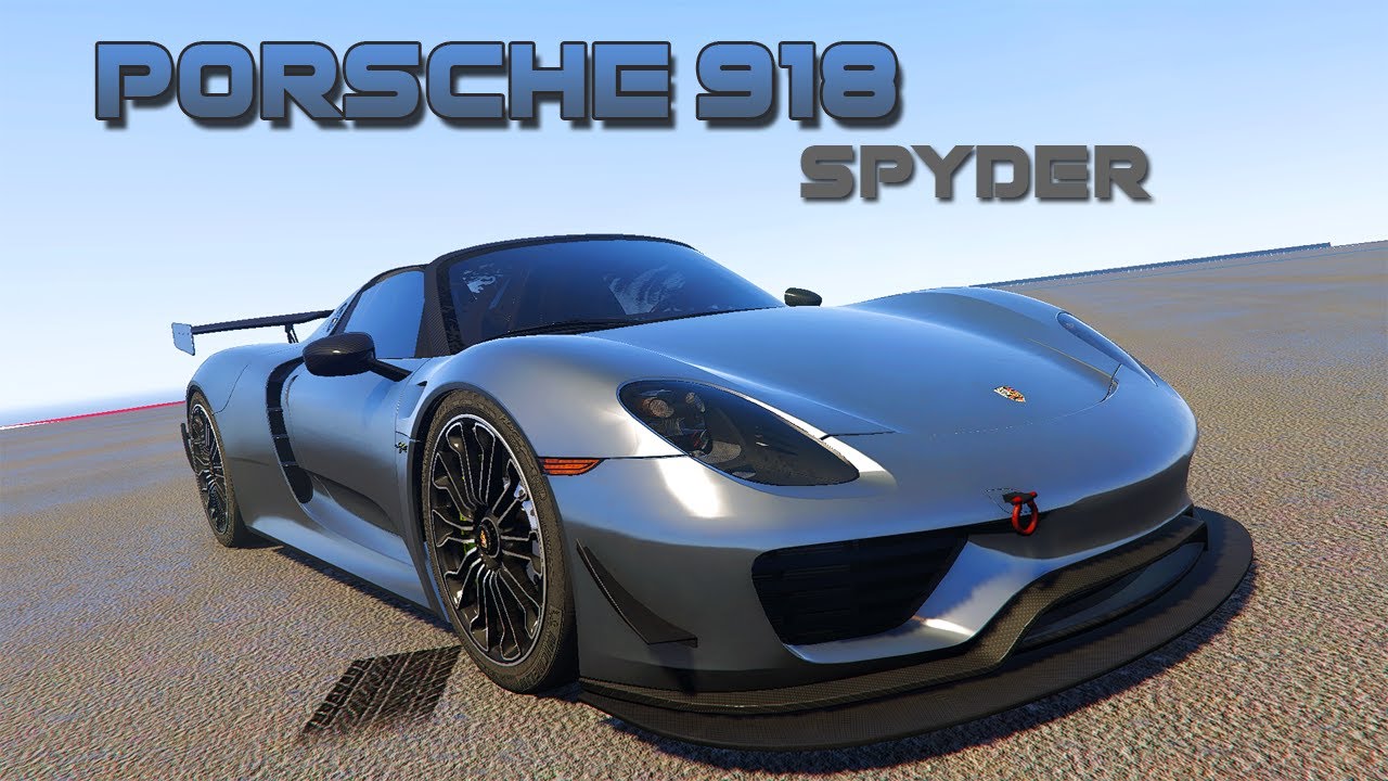 GTA V – Porsche 918 Spyder กบไฮบริด(GTA V MOD)#9