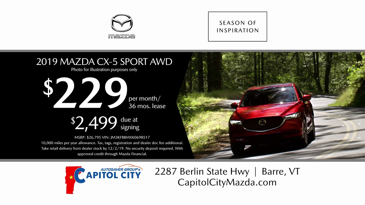 Get into a Mazda CX-5 at the new Capitol City Mazda!