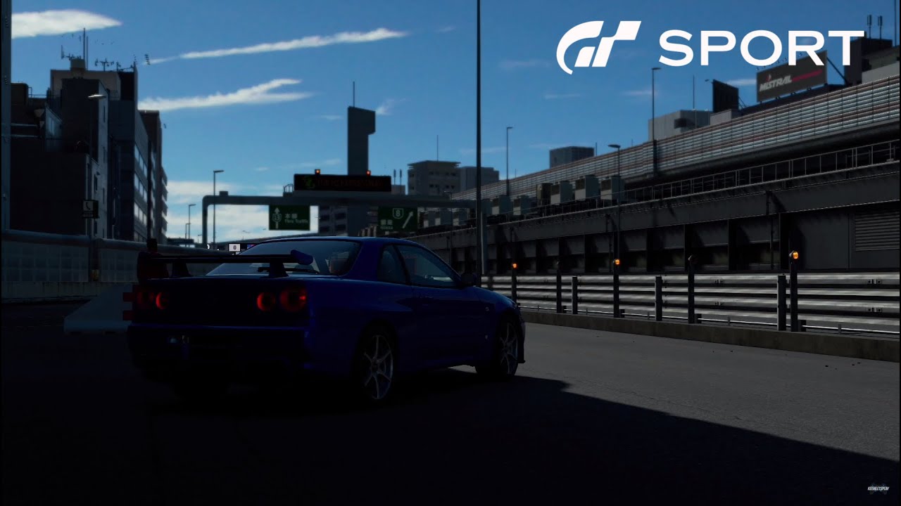 Gran Turismo Sport – 2002 Nissan R34 GTR Skyline 900HP – Cruising on the highway