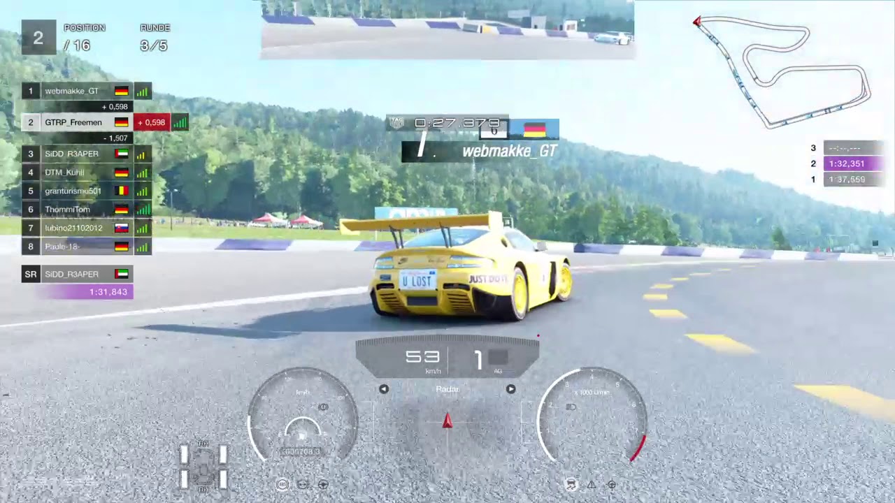 Gran Turismo Sport | Daily Race | 03. Platz | Aston Martin V12 Vantage GT3 '12