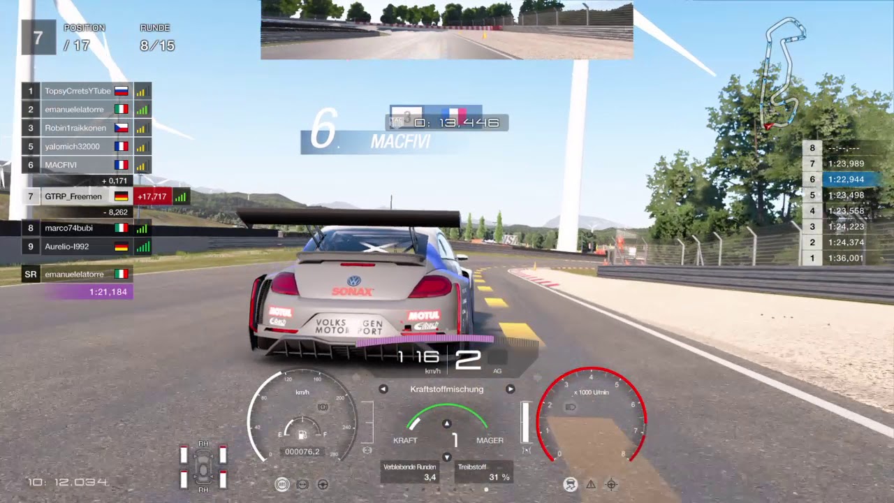 Gran Turismo Sport | Daily Race | 04. Platz | Aston Martin V12 Vantage GT3 '12
