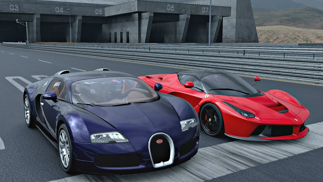 Gran Turismo Sport Drag Race – Ferrari LaFerrari vs Bugatti Veyron