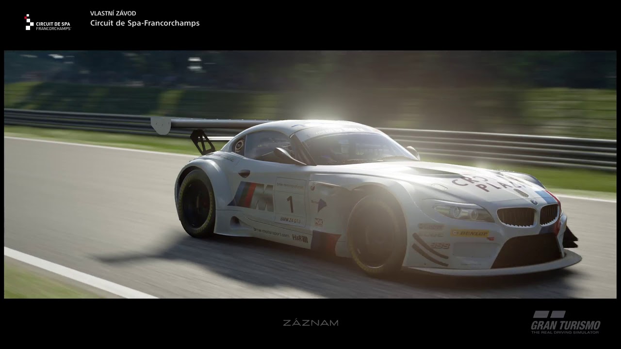 Gran Turismo™SPORT BMW Z4 GT3 '11 Circuit de Spa Francorchamps