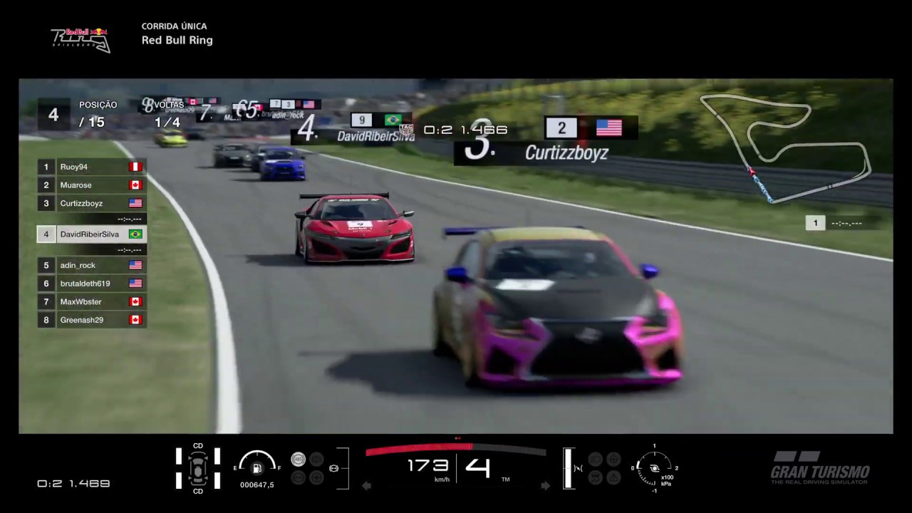 Gran Turismo™SPORT Red Bull Ring (2) Honda NSX GR.4 Replay