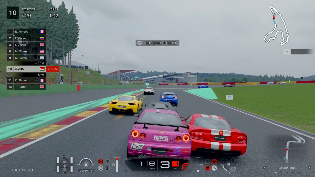 Gran Turismo®SPORT nissan gtr r34 gameplay