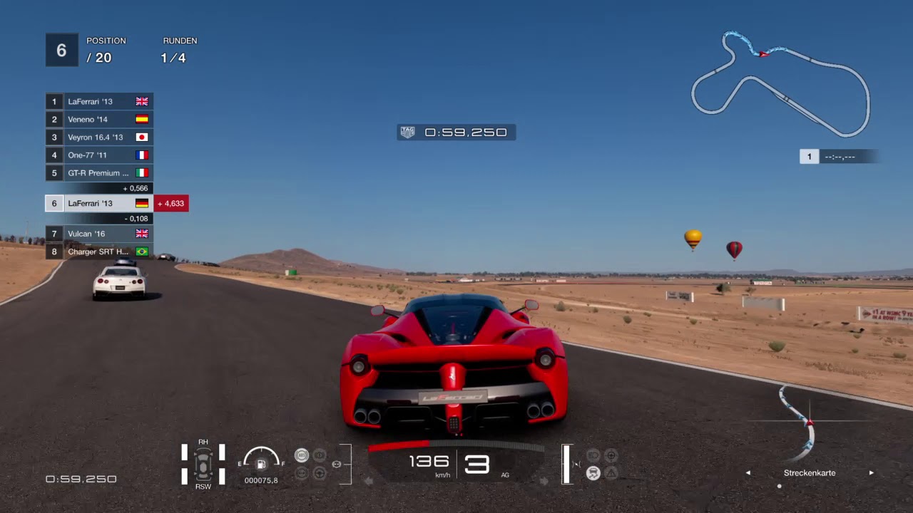 Gran Turismo™SPORT sky high laFerrari