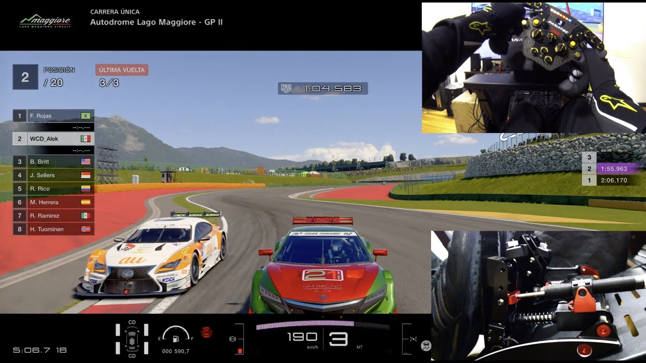 Honda NSX Gr2 | GT Sport | Fanatec CSL Elite gameplay