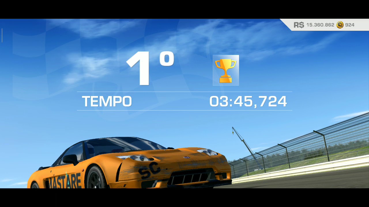 Honda NSX-R - REAL RACING 3 (Hockenheimring - Circuito Gran Prix)