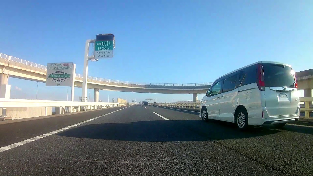 ☆気まぐれドライブ☆ 首都高速神奈川６号川崎線(浮島IC)から東京湾アクアラインを通って(木更津金田IC) アウトレット木更津へ