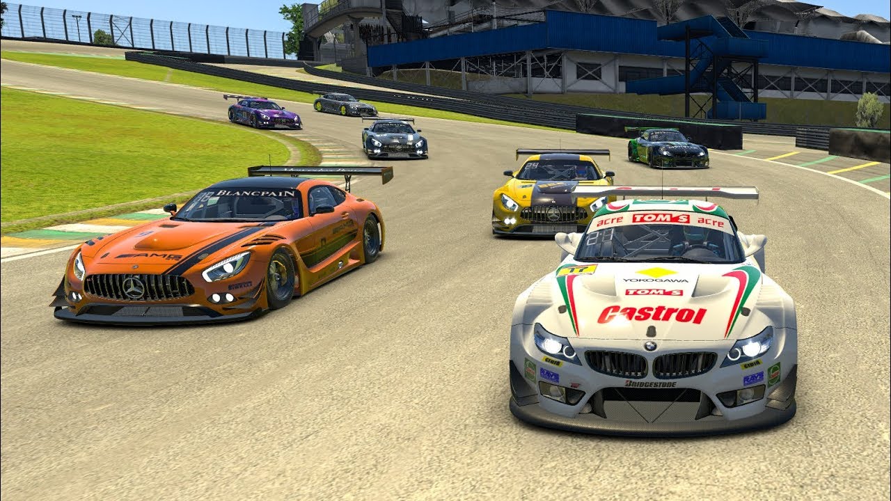 Iracing – VRS Sprint Series – Interlagos – BMW Z4 GT3 – P21 to P19