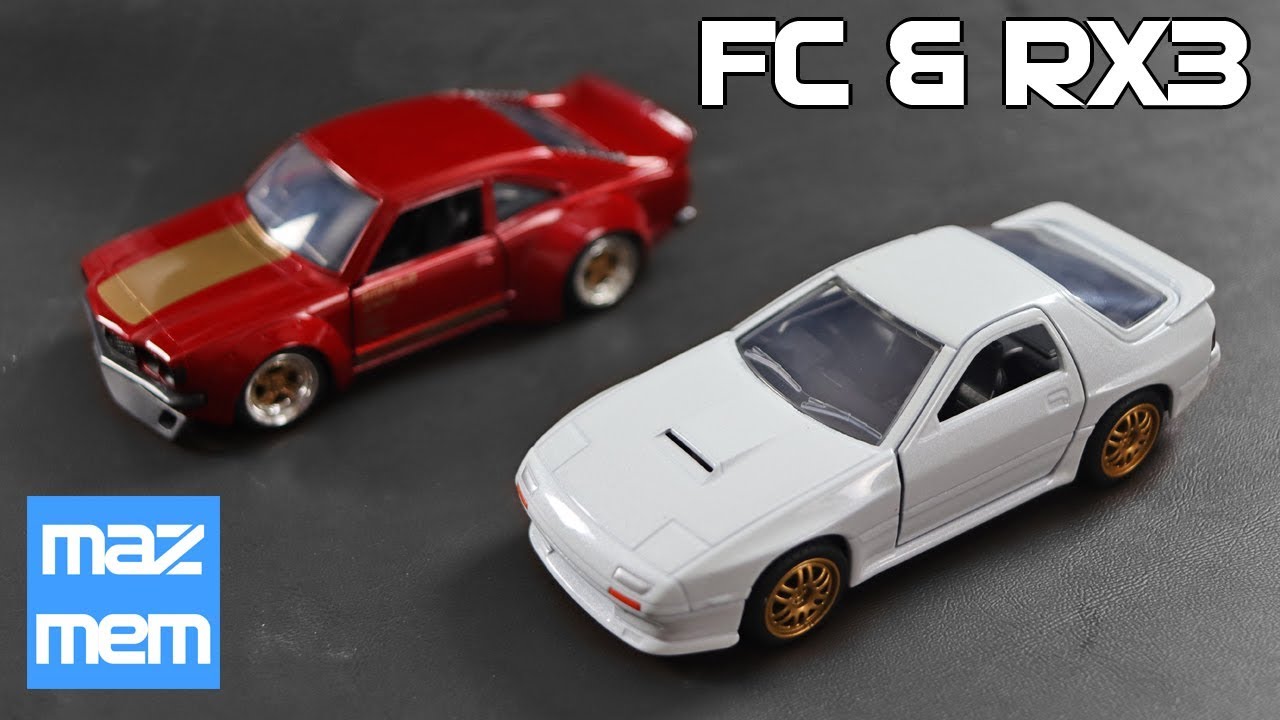 JADA Toys Mazda RX7 FC and Rx3 - Mazda Memorabilia