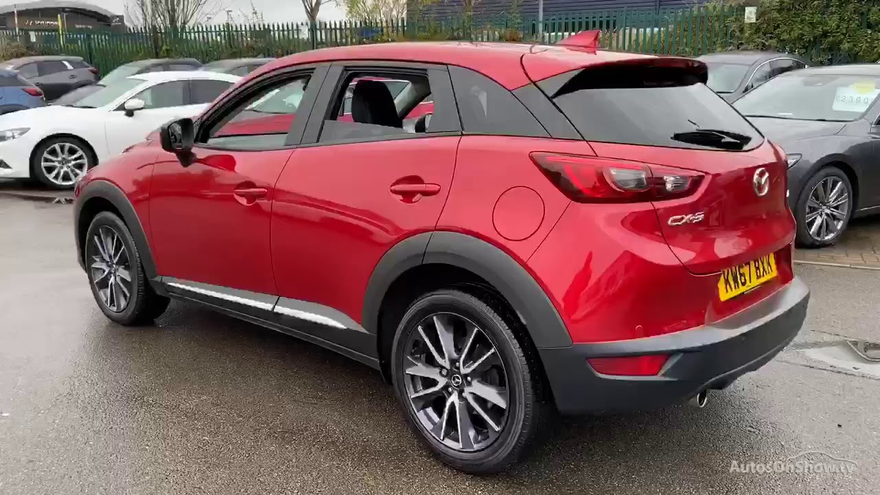 KW67BXK MAZDA CX-3 SPORT NAV RED 2017, Cambria Northampton Motors