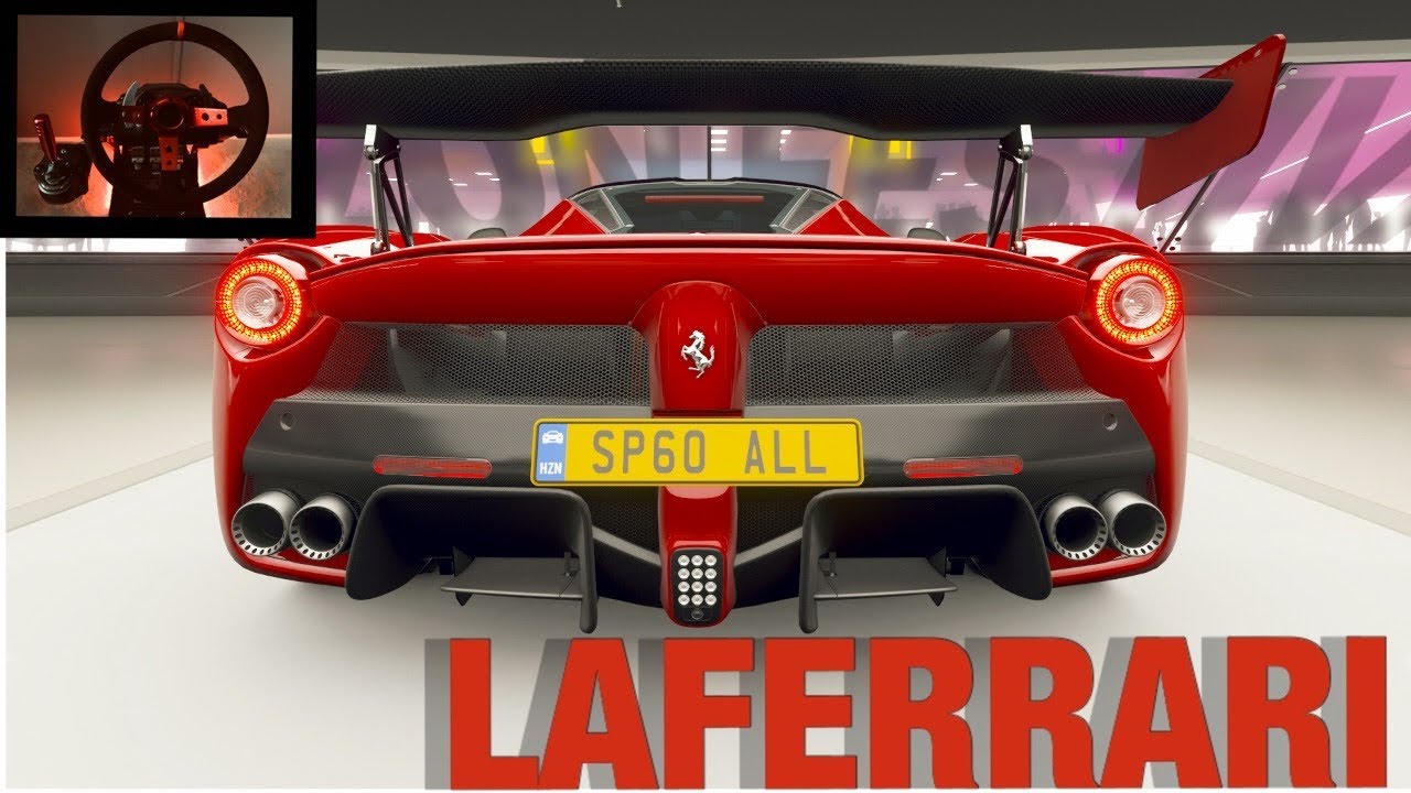 LAFERRARI~Custom Logitech G920 gameplay~Forza Horizion 4