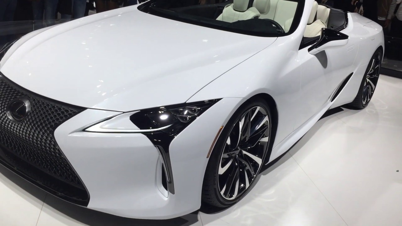 レクサス   LC500コンバーチブル【LEXUS　LC500 Convertible】 東京モーターショー2019 （TOKYO  MOTOR  SHOW  2019 ）にて