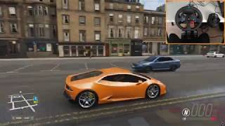 Lamborghini Huracan LP 610-4 Free Roam | Forza Horizon 4 | Logitech G29 Gameplay