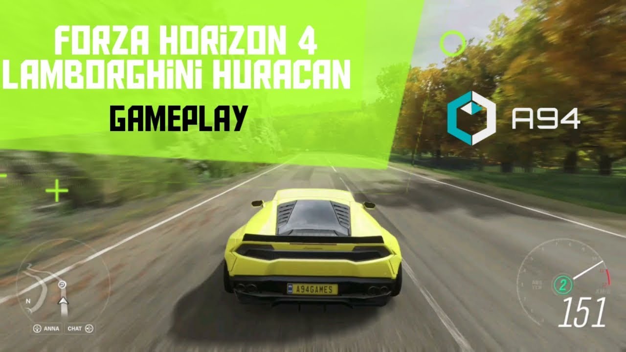 Lamborghini Huracan lp 610-4 - Forza Horizon 4 - Gameplay