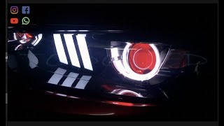 MAZDA CX3 HEADLIGHTS DEVIL EYES/LINES MUSTANG