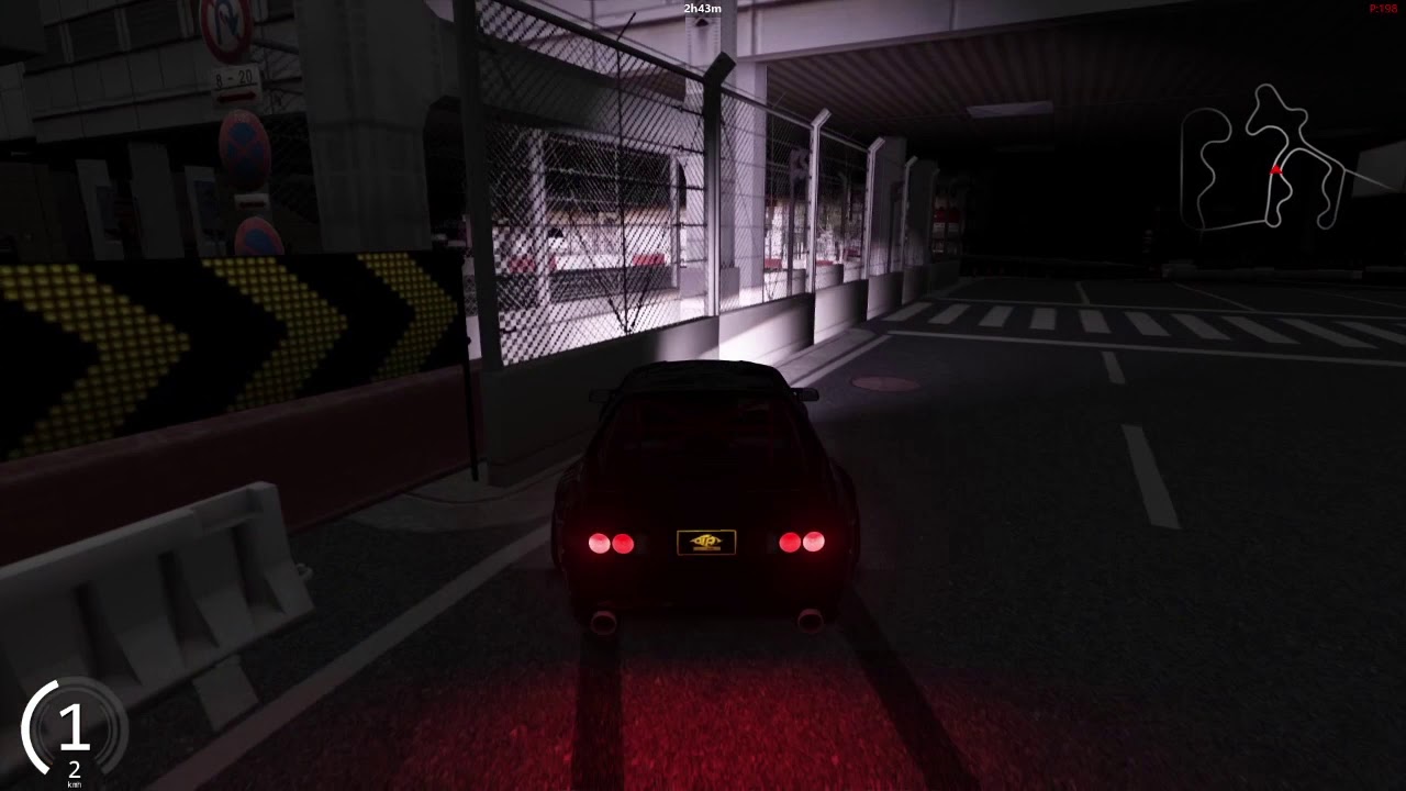 Mazda RX7 FC Night Drift - Asetto Corsa - Night Mod