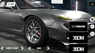 Mazda Rx-7 build | NFS Heat studio | Galaxy s10 plus