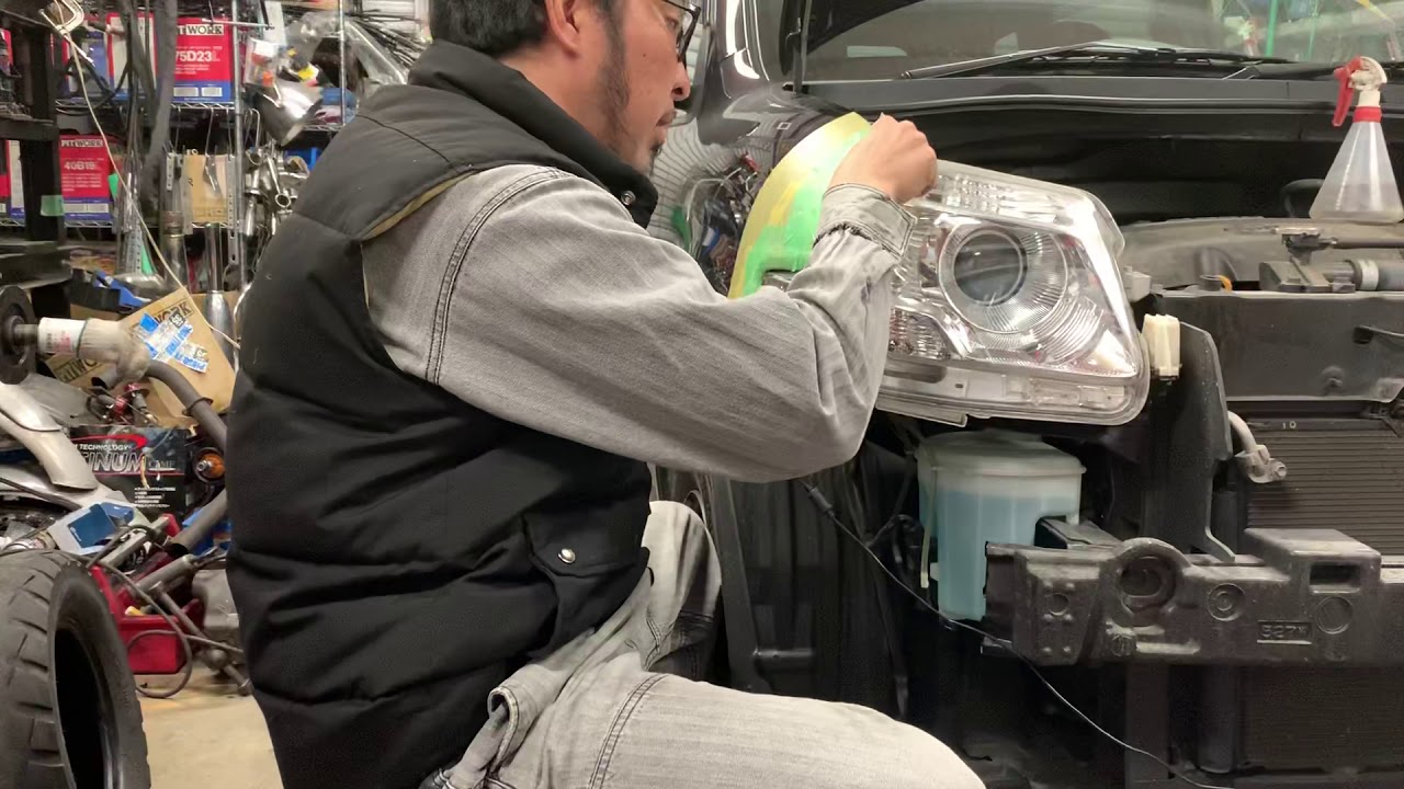 ヘッドライトスチーマー NCP81G シエンタダイス クリアリキッド