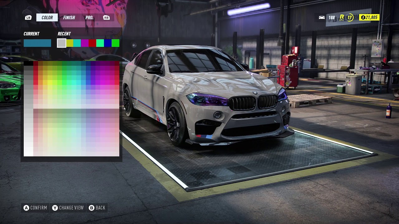 NEED FOR SPEED HEAT BMW X6 M CUSTOM BUILD