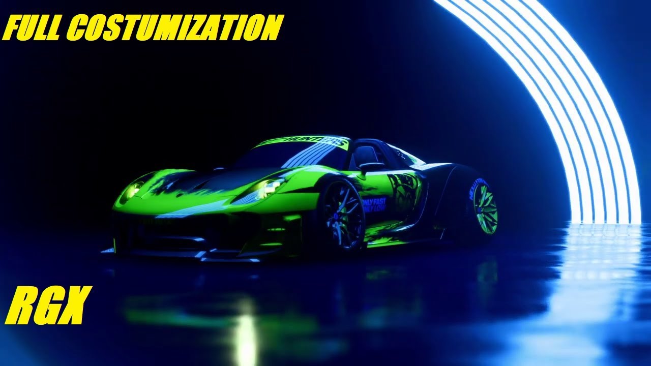 NEED FOR SPEED HEAT Porsche 918 Spyder FULL COSTUMIZATION