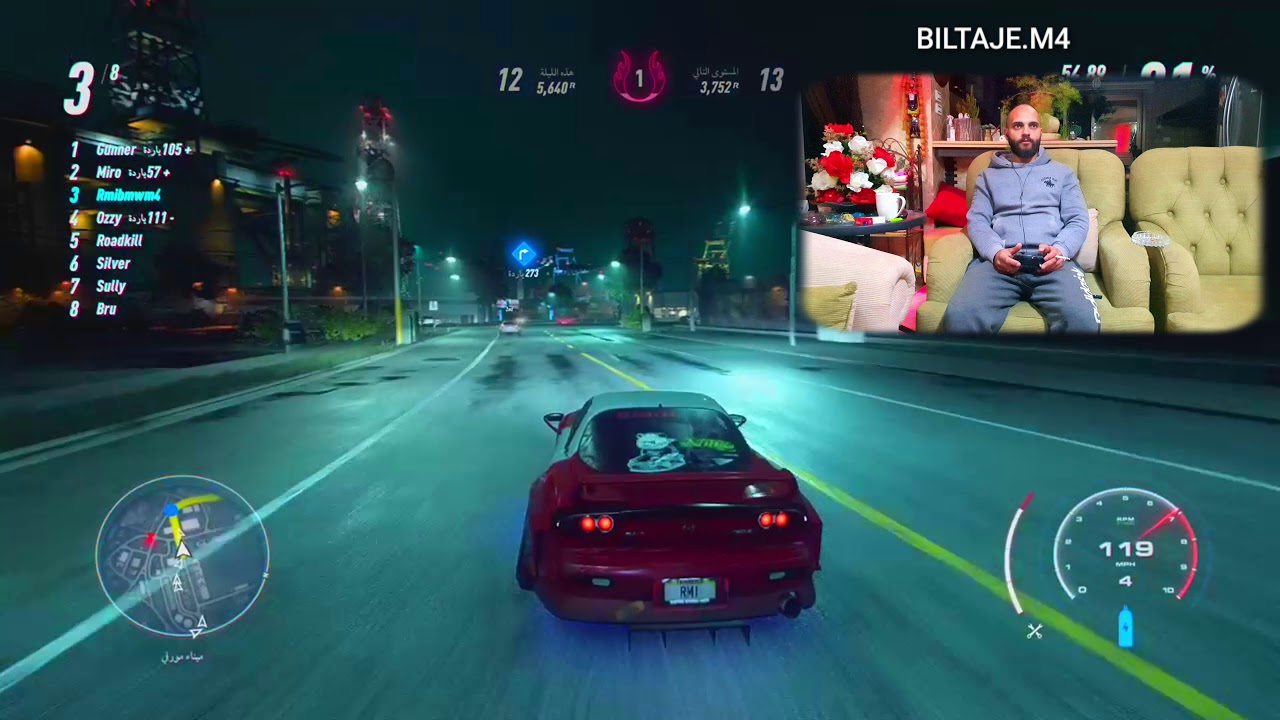 ما تقوقعت اخدها الاول بكل هصعوبه ..NFS HEAT.MAZDA.RX7