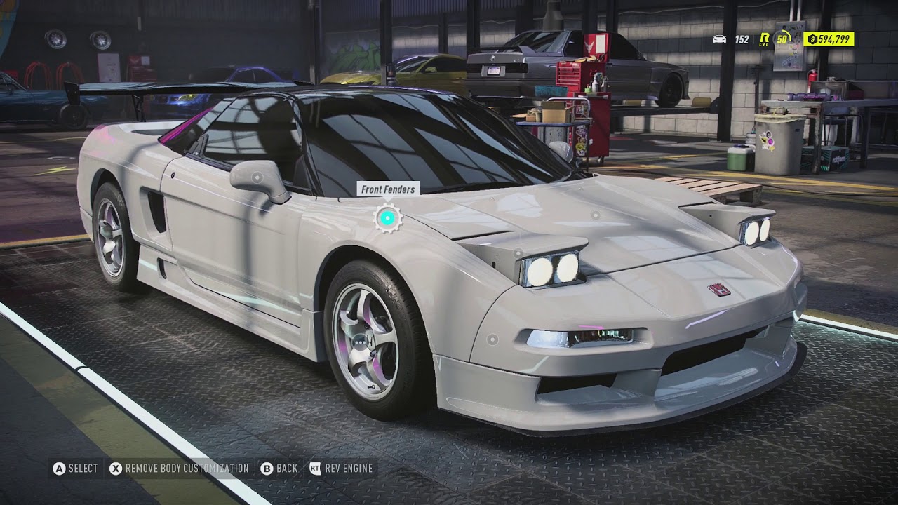 NFS Heat 1992 Honda NSX Type R Customization