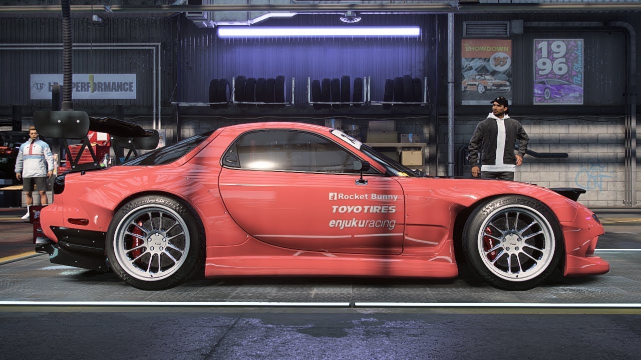 NFS Heat – Building a Mazda RX-7 in 5 Minutes