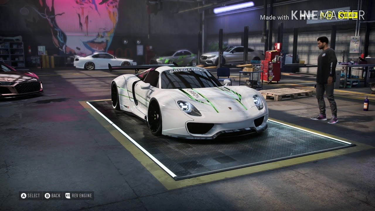 NFS Heat – Porsche 918 Spyder Customisation Gameplay