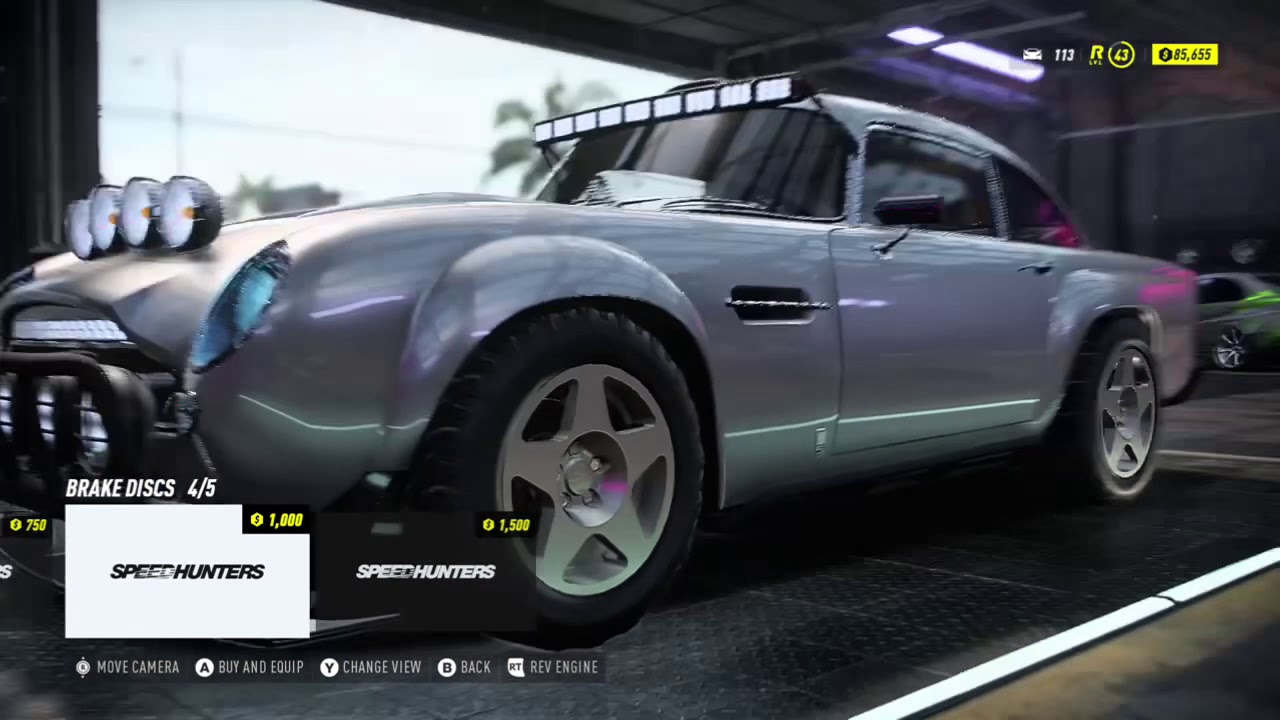 NFS Heat: Rally Raid Aston Martin DBS customization