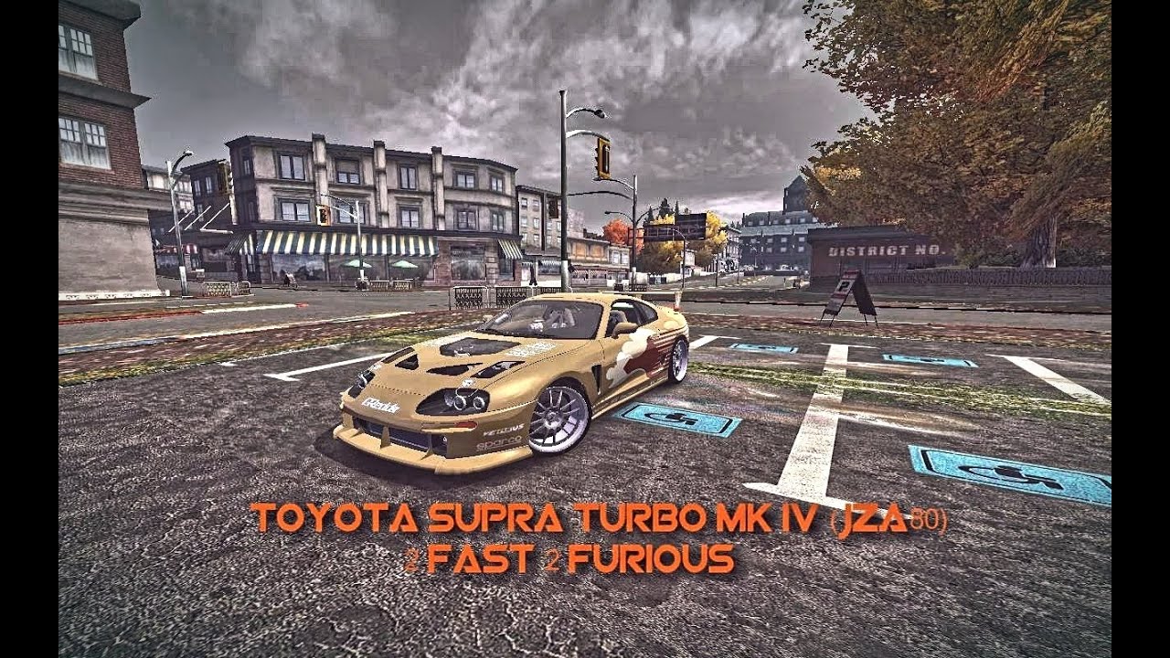 NFS Most Wanted - TOYOTA SUPRA TURBO MK IV (JZA80) 2 Fast 2 Furious