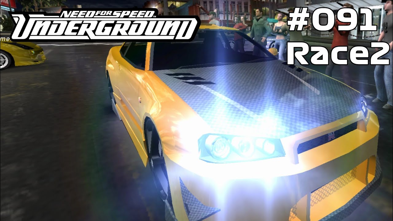 NFS: Underground #091/2 - Nissan Skyline R34 GT-R - Circuit [4K60FPS]